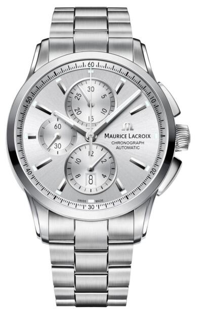 Review Maurice Lacroix Pontos Chronograph PT6388-SS002-130-1 replica watch